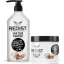 Redist - Champú Profesional Anticaída con Ajo + Mascarilla Capilar
