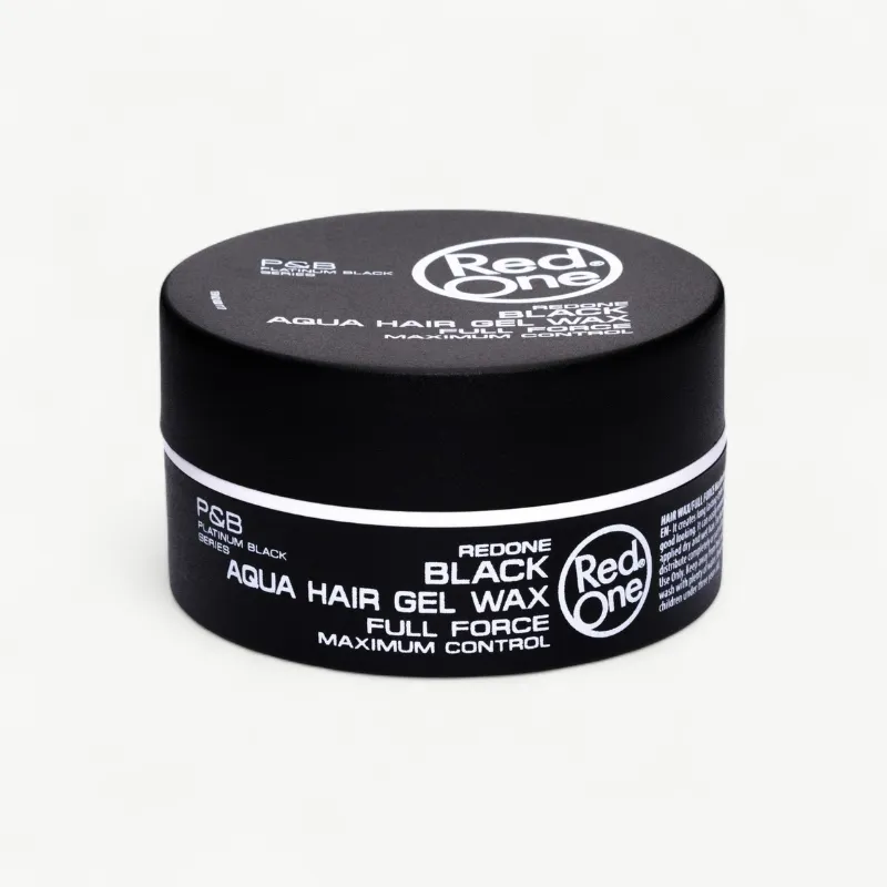 [ART00009] Red One - Cera Capilar Acuática Negro con Aroma a Lima y Efecto Brillo 150 ml
