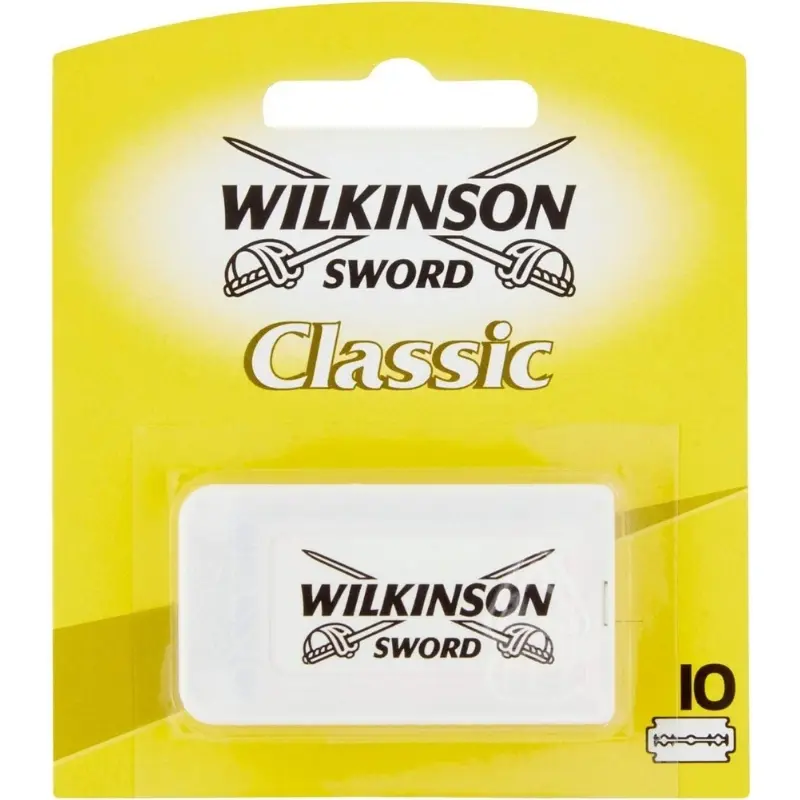 [ART00056] Wilkinson Sword Classic 10 Hojas para Máquina de Afeitar 